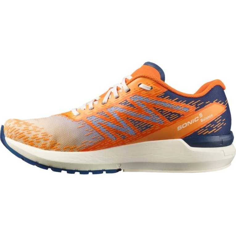 Orange Salomon Sonic 5 Balance Men's Running Shoes | IE SL5034